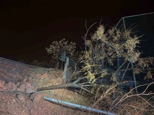 Siirt&rsquo;te okulun istinat duvarı &ccedil;&ouml;kt&uuml;, iki okulda eğitime ara verildi
