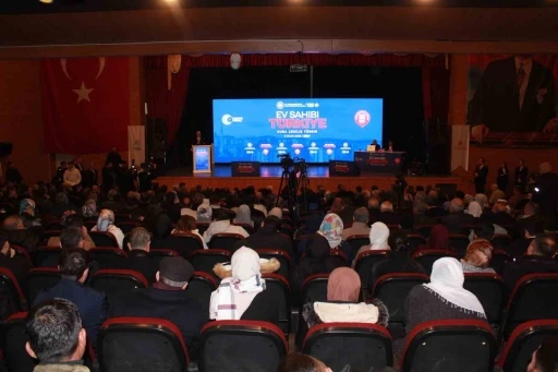 Siirt&rsquo;te &lsquo;Y&uuml;zyılın Konut Projesi&rsquo;nde bin 627 konutun hak sahibi belirlendi
