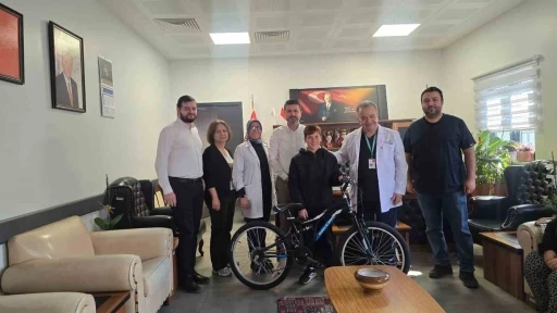 Şikayet kutusundan bisiklet &ccedil;ıktı
