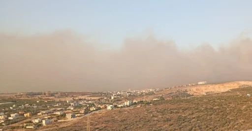 Silifke’de orman yangını
