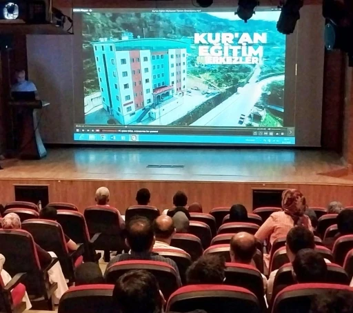 Simav&rsquo;da Kur&rsquo;an Eğitim Merkezleri tanıtım toplantısı d&uuml;zenlendi
