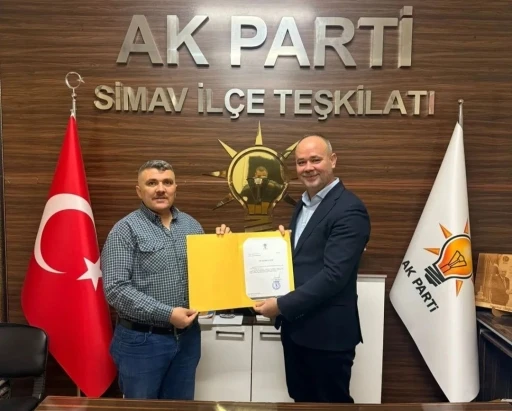 Simav’da Volkan Kırbıyık mahalle başkanı oldu
