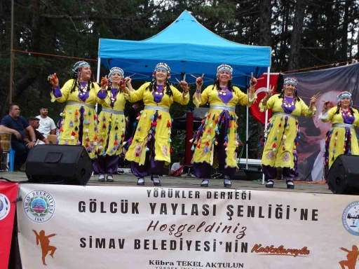 Simav G&ouml;lc&uuml;k Yaylası&rsquo;nda Y&ouml;r&uuml;k Şenliği
