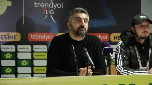 Sinan Kaloğlu: "Amacımız play-off&rsquo;lardan S&uuml;per Lig&rsquo;e &ccedil;ıkmak"
