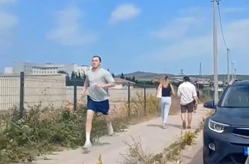Sınava saniyeler kala yetiştiler
