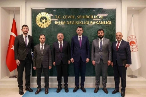 Sincan Belediye Başkanı Ercan, Bakan Kurum ile g&ouml;r&uuml;şme ger&ccedil;ekleştirdi
