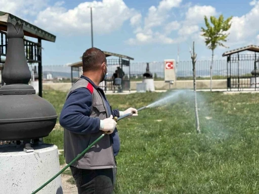 Sincan Belediyesinden yaz aylarına &ouml;zel ila&ccedil;lama
