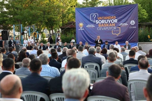 Sincan&rsquo;da "Vatandaş Soruyor, Başkan Cevaplıyor" etkinliği
