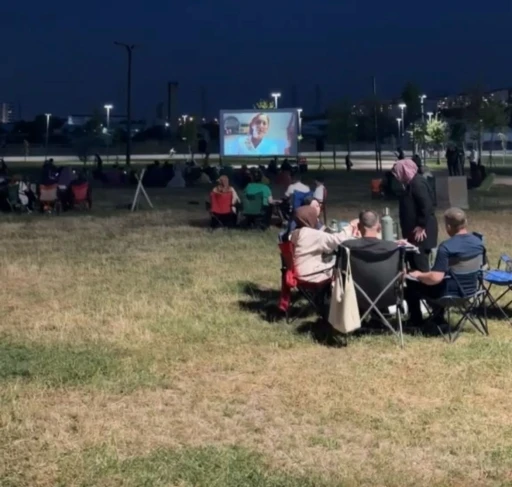 Sincan Park&rsquo;ta yaz etkinlikleri a&ccedil;ık hava sinemasıyla başladı
