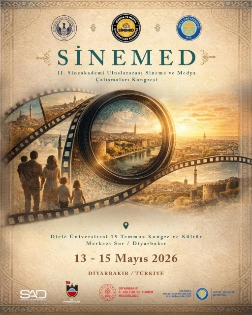 SİNEMED 2026, sinema, medya ve yapay zekayı Diyarbakır&rsquo;da buluşturacak
