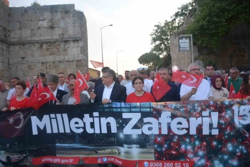 Sinop’ta 15 Temmuz Demokrasi Zaferi
