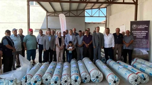Sinop&rsquo;ta 83 &ccedil;ift&ccedil;iye y&uuml;zde 50 hibeli sera &ouml;rt&uuml;s&uuml; desteği
