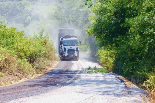 Sinop’ta asfalt çalışmaları
