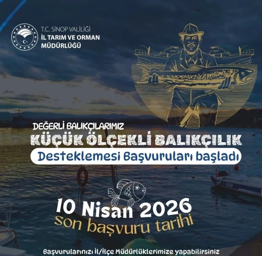 Sinop&rsquo;ta balık&ccedil;ılık desteği başvuruları i&ccedil;in son &ccedil;ağrı
