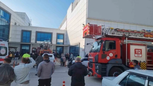 Sinop&rsquo;ta hastanede yangın paniği
