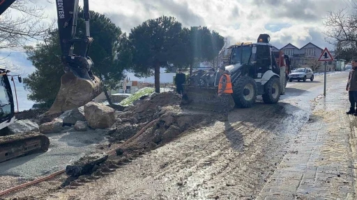 Sinop&rsquo;ta heyelan sonrası onarım mesaisi
