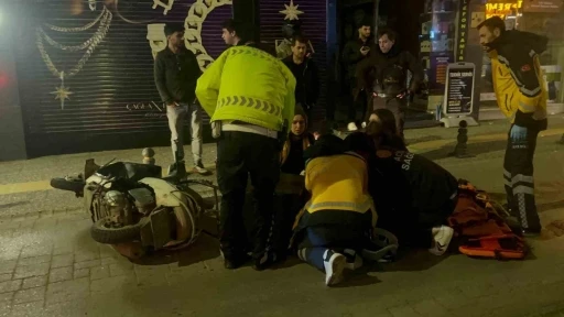 Sinop&rsquo;ta iki motosiklet &ccedil;arpıştı: 2 yaralı
