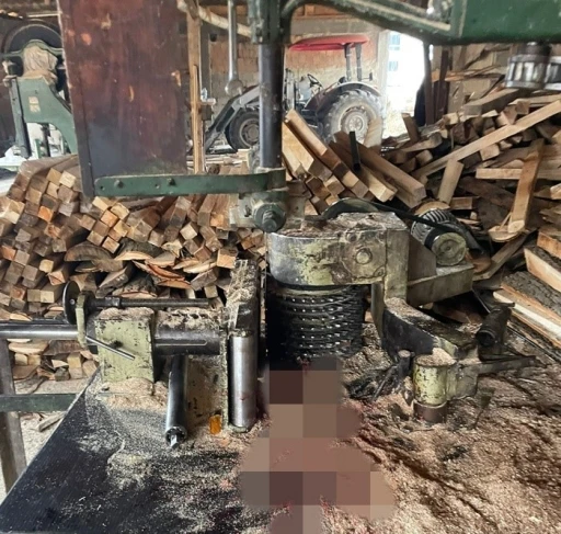 Sinop’ta iş kazası: Elini hızar makinesine kaptırdı
