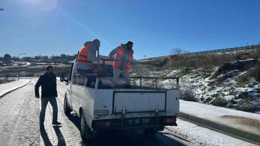 Sinop&rsquo;ta &rsquo;k&uuml;rekli&rsquo; tuzlama &ccedil;alışması
