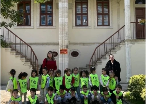 Sinop&rsquo;ta minikler k&uuml;t&uuml;phanede
