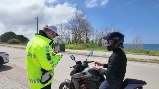 Sinop’ta &quot;sıfır can kaybı&quot; hedefiyle motosiklet seferberliği
