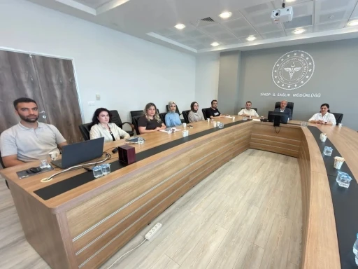Sinop&rsquo;ta sağlıklı hayat merkezi hizmetleri değerlendirildi
