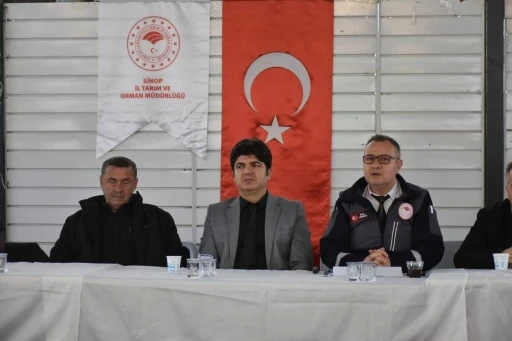 Sinop&rsquo;ta &uuml;reticiler bilgilendirildi
