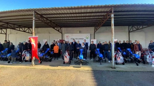 Sinop&rsquo;ta &uuml;reticiye y&uuml;zde 100 hibeli makine desteği
