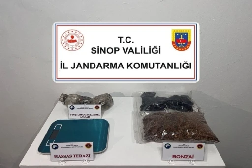 Sinop’ta uyuşturucu operasyonu
