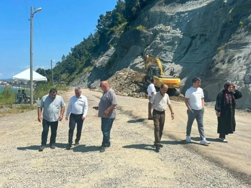 Sinop&rsquo;ta yol ve K&ouml;y Yaşam Merkezi &ccedil;alışmaları
