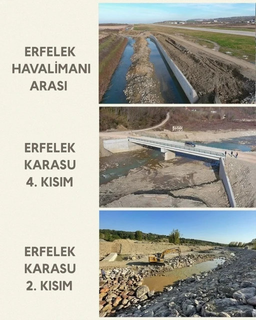 Sinop’taki taşkın kontrol yatırımları
