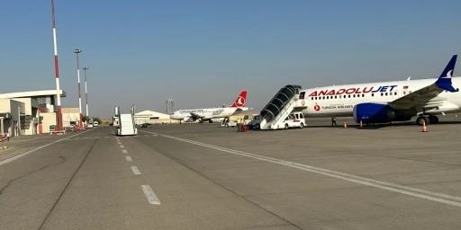 Şırnak Şerafettin El&ccedil;i Havalimanı 3 ayda 105 bin 955 yolcuya hizmet verdi
