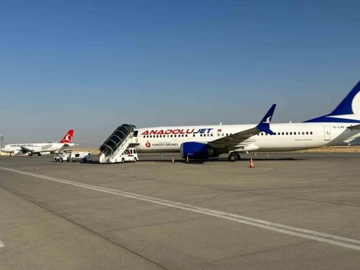 Şırnak Şerafettin El&ccedil;i Havalimanı haziran ayında 35 bin yolcuya hizmet verdi
