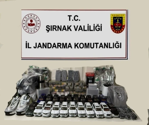 Şırnak’ta 1,5 milyon TL değerinde kaçak malzeme ele geçirildi
