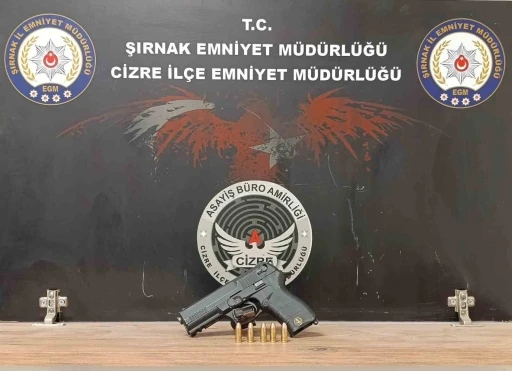 Şırnak’ta iş yeri sahibini silahla tehdit eden şahıs 20 dakikada yakalandı
