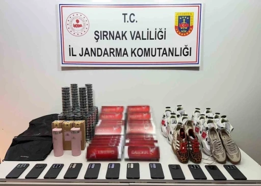 Şırnak&rsquo;ta jandarmadan 18 milyon ka&ccedil;ak&ccedil;ılık operasyonu
