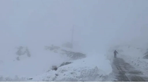 Şırnak’ta kar kalınlığı 20 santimetreyi aştı

