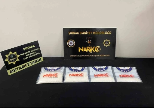Şırnak&rsquo;ta narkotik operasyonu: Yarım kilo metamfetamin ele ge&ccedil;irildi
