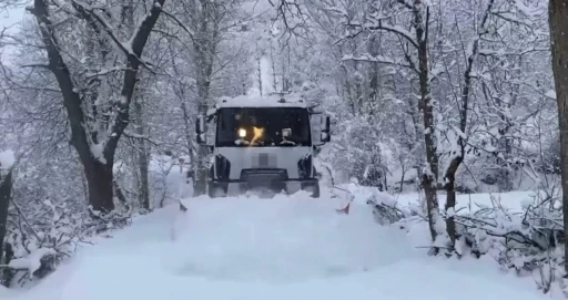Şırnak&rsquo;ta yoğun kar nedeni ile bazı yollar ulaşıma kapandı
