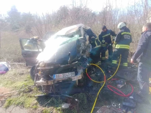 Sırp dansçı gösteriye giderken Tekirdağ’da kazada öldü, 3 kişi de yaralandı
