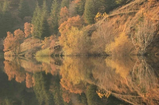 Sis bulutlarının gökyüzüne yükseldiği anlar görsel şölen oluşturdu
