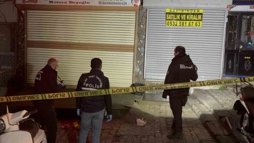 Şişli’de silahlı kavga: 1 yaralı
