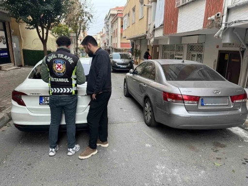 Şişli’de trafiği tehlikeye sokan şahıslara 41 bin 507 TL ceza
