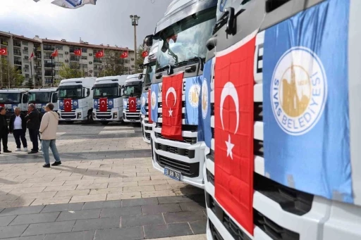 Sivas Belediyesi 509 milyon TL&rsquo;lik 110 yeni aracı filosuna kattı
