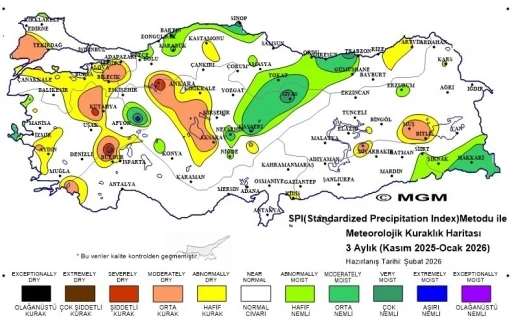 Sivas&rsquo;ta yağışlar artı, kuraklık riski azaldı

