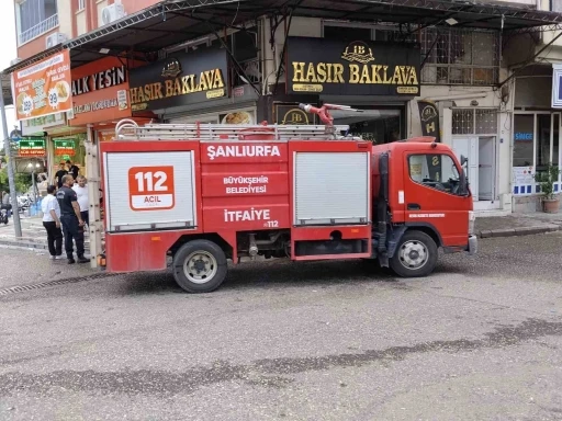 Siverek&rsquo;te iş yerinde &ccedil;ıkan yangın korku dolu anlar yaşattı
