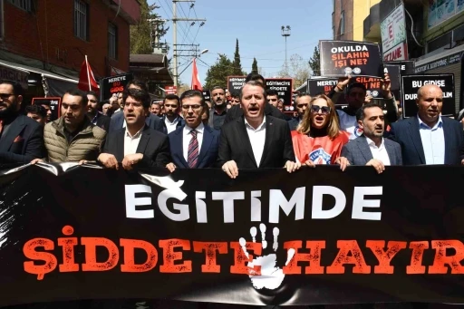 Siverek&rsquo;te okul saldırısına tepki
