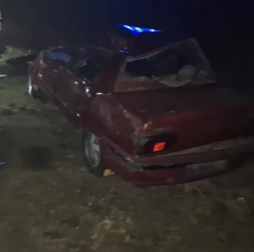 Siverek’te otomobil şarampole devrildi: 1 ölü
