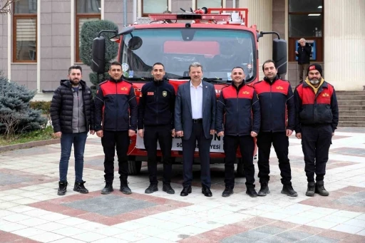 S&ouml;ğ&uuml;t Belediyesi ara&ccedil; filosuna yeni itfaiye aracı kazandırıldı
