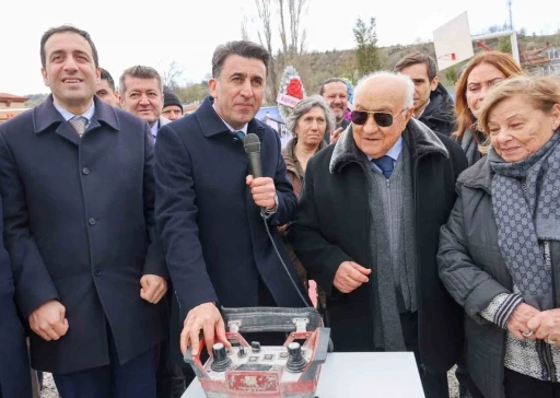 Söğüt’te 8 sınıflık anaokulu için temel atma töreni gerçekleştirildi
